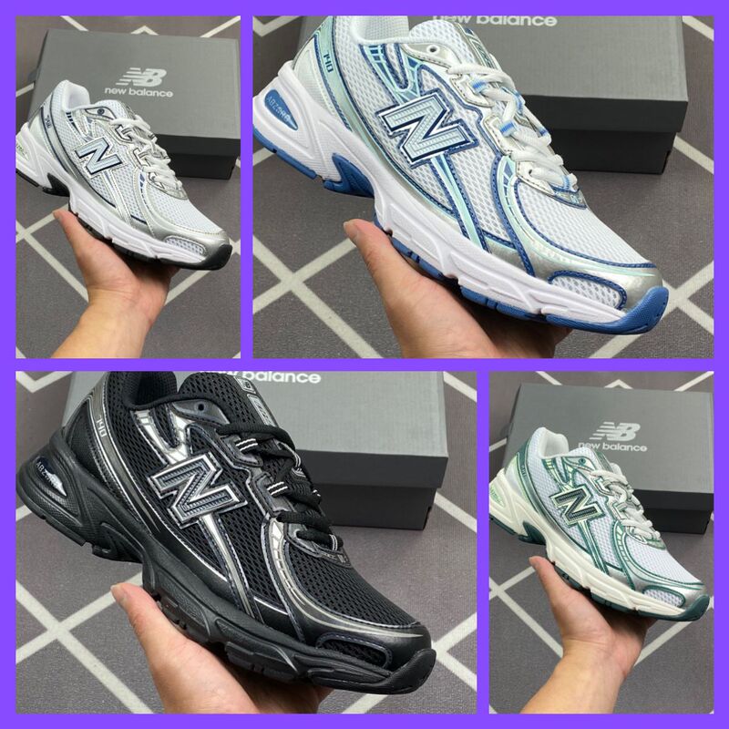 High-end Trendy Middle Ancient Running Shoes NB740 Casual Sports All-match sneaker 2025 New Breathable Summer Casual