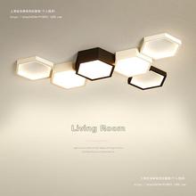 创意卧室灯简约现代led吸顶灯北欧客厅灯几何书房灯餐厅房间灯具