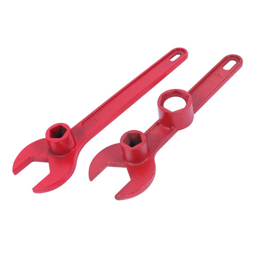 Fire hydrant-specific wrench—ideal for above-ground and underground fire hydrants, extra-thick design, compliant with national standards, and featuring a powerful magnetic attachment for universal use.