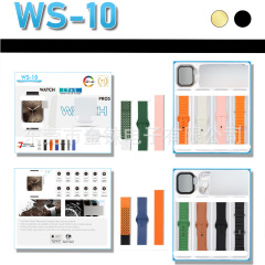 スマートウォッチ WS-10 Bluetooth 通話スマートウォッチ 7in1 マルチストラップセット心拍数モニタリング工場卸売