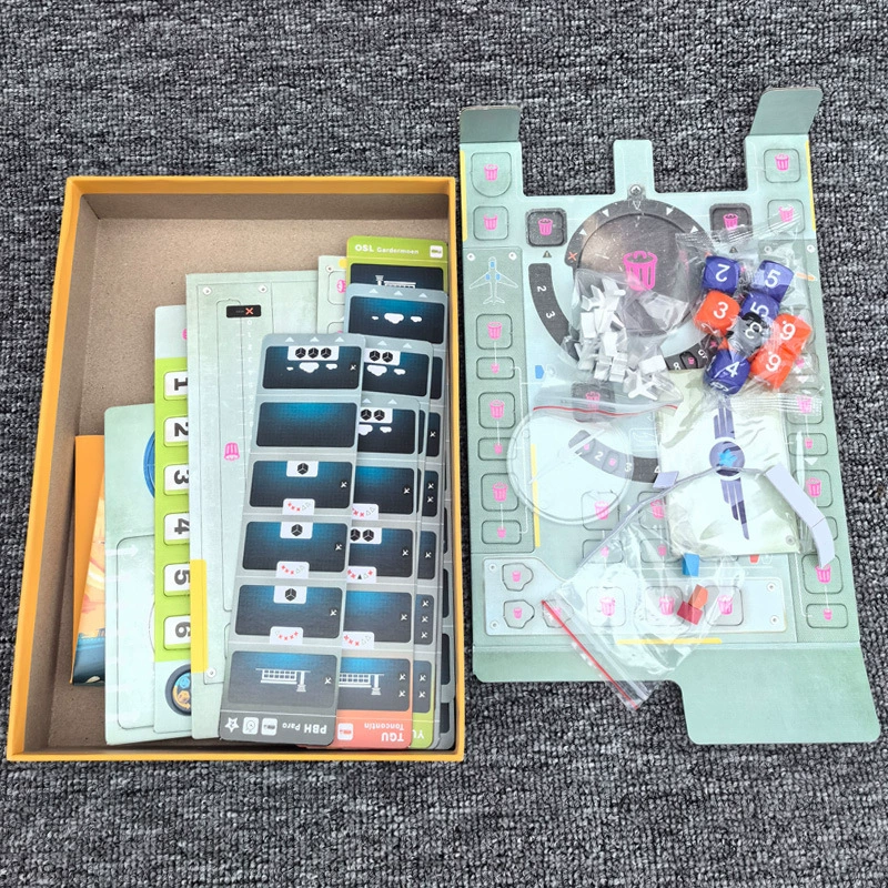 Английская версия Sky Team Two Tiahe Team Cooperation Communication Limit Card Leisure Party Board Board Board