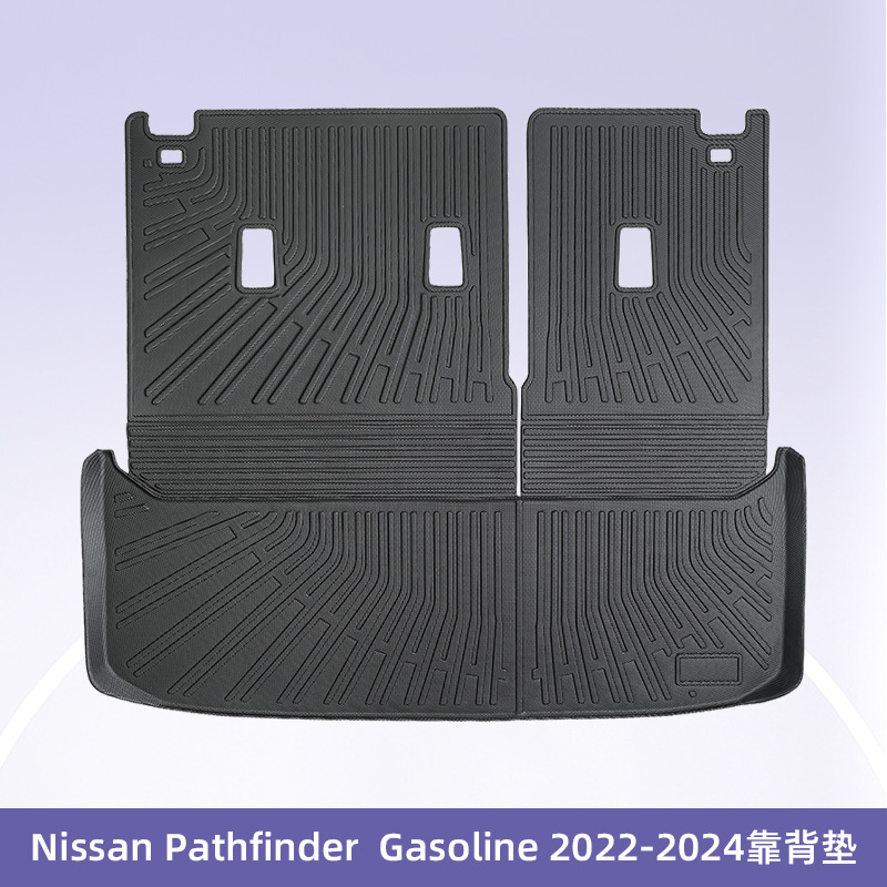 Aplicable a Nissan Pathfinder Fuel 2022 - 2024 3D TPE para todo el tiempo