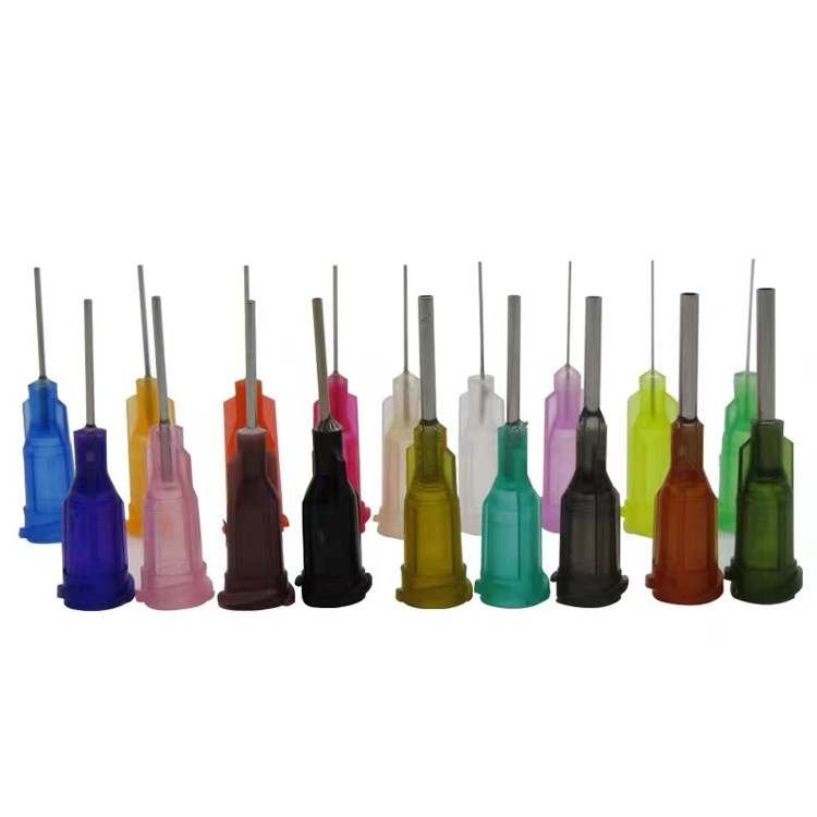 1/2双螺牙塑钢点胶针头半英寸滴胶针管 14G15G16G-27G28G30G34G