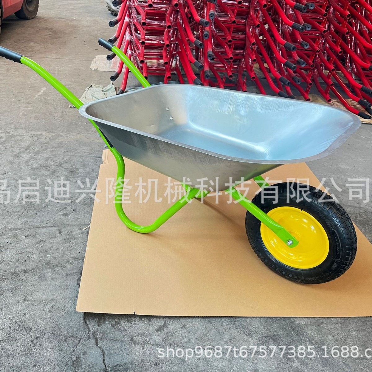 厂家直销园林手推车建筑手推车农用 wb6203 独轮车小推车wb6204