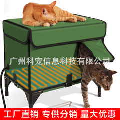 国境を越えた屋外ペット猫ハウス大型高さ増加冬暖かい猫ハウス防水防風野良猫の巣