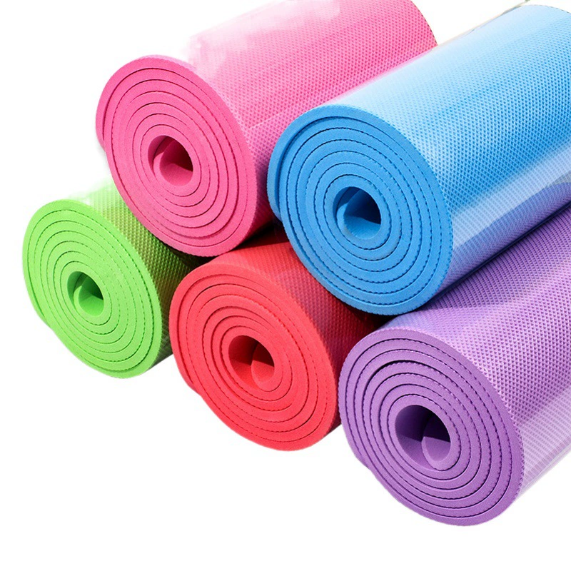 Трансграничный Коврик для йоги, многоразмерный коврик для фитнеса из ЭВА, спортивный нескользящий Расширенный утолщенный мужской и женский тренировочный детский коврик