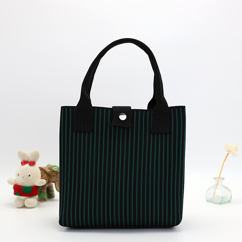 Japón y Corea del Sur tejido bolsas de mano bolsas de viaje de gran capacidad bolsas de compras de chicas fabricantes de bolsas H al por mayor