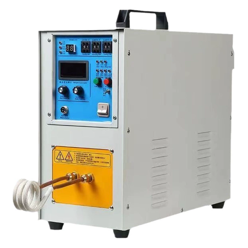 Высокочастотный нагревательный аппарат 15 кВт, сварочный токарный инструмент для медных труб, сварочная плавильная печь, закаленная высокочастотная сварка, промышленный класс