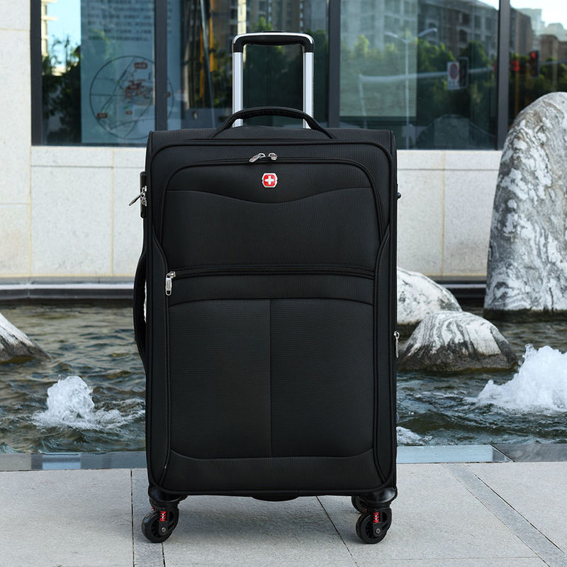 Swiss Army Knife Suitcase Men's Large-Capacity Password Box Women's Oxford Cloth Trolley Case Universal Wheel Expansion Suitcase