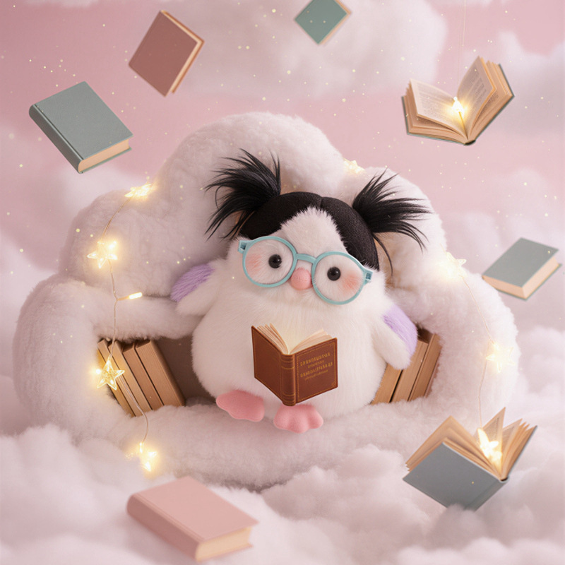 Aves transfronterizas extrañas peludos fritos pequeños loros pequeños gorriones muñecas de peluche juguetes de peluche