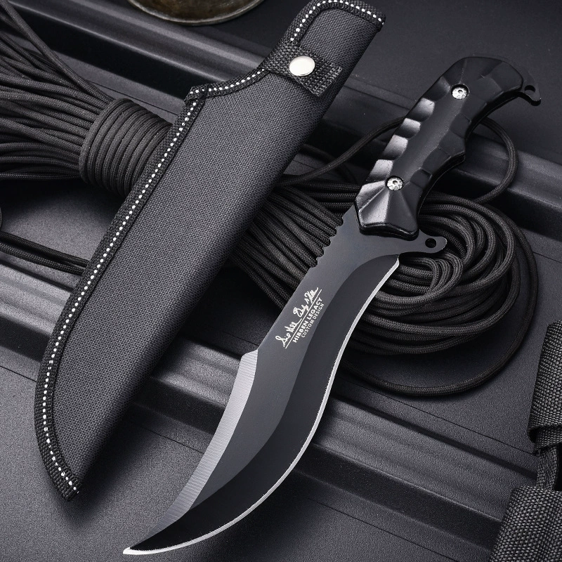 Portable small knife, wild survival knife outdoor knife high hardness stainless steel wild camp knife