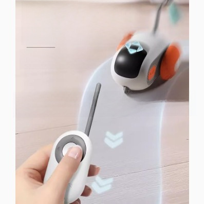 Pampering Gravity Sports Car Intelligent Remote Control Electric Cat Toy Self-Entertainment and Boredom Relief Little Mouse Funny Cat Stick Cat Pet
