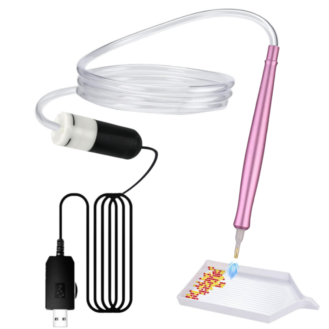 Portable Home Vacuum Electric Diamond Brush Set