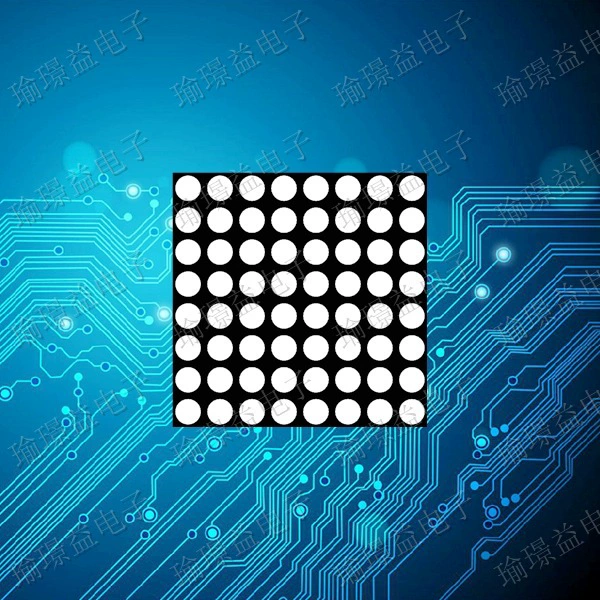 Светодиодный матричный модуль F4.8 8*8 матричный модуль красный 1988AS1988BS производитель большой объем спот