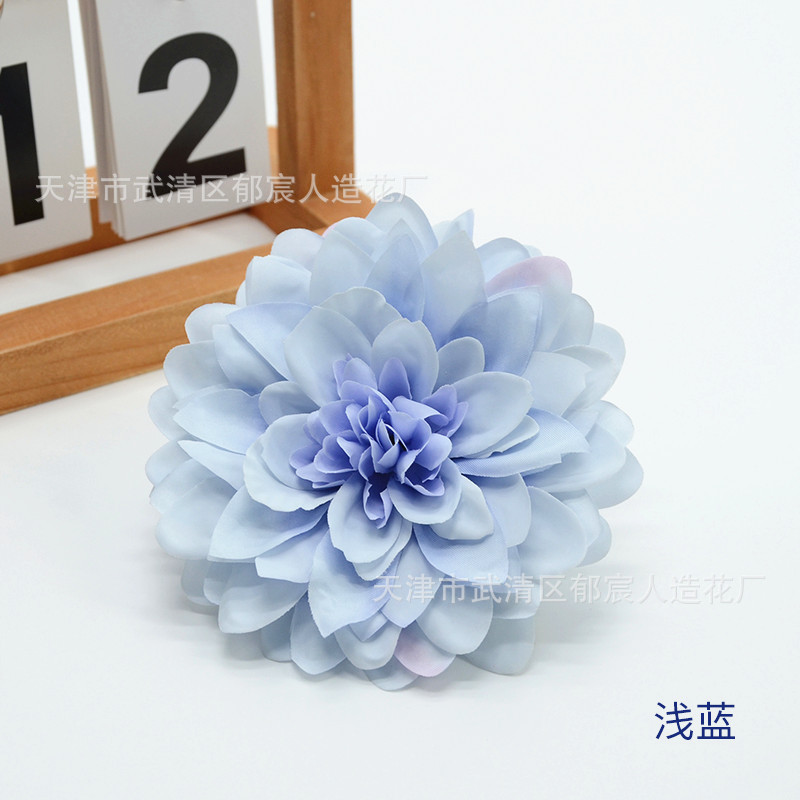 Pintura al óleo de flores de crisantemo simulación de flores de crisantemo de crisantemo DiDi sombrero sombrero de sol decoración flor caja de flores image 23