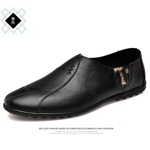 23 spring minococcasin-type shoes, four-season men's shoes, slip-on shoes, casual leather shoes, Korean style, fashionable England