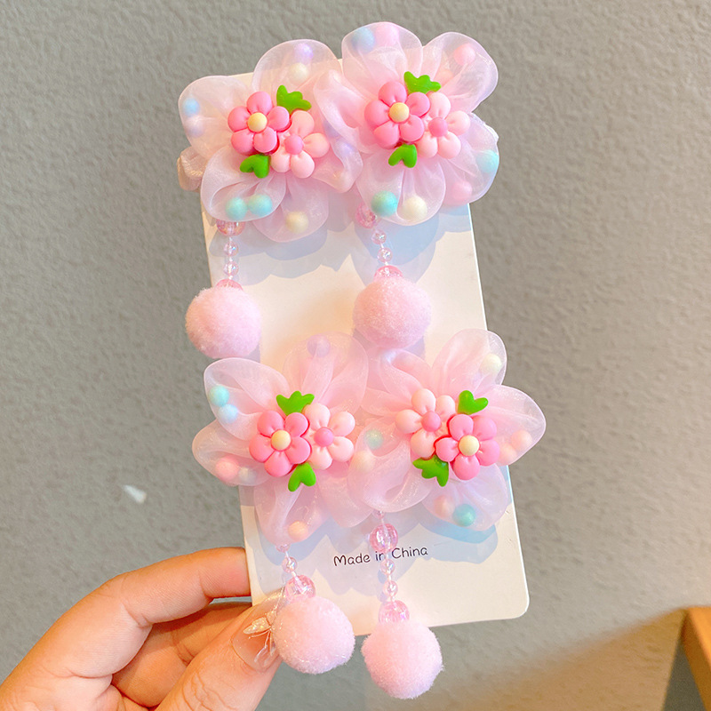 5#Two -color flower and two pieces