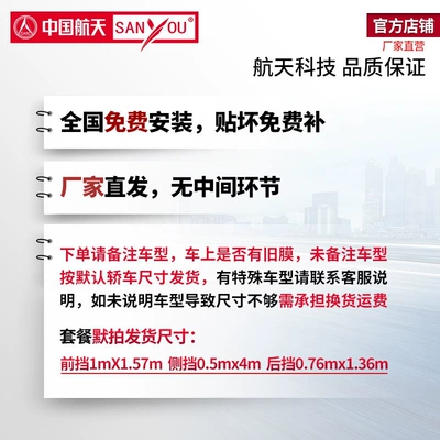 Automotive Film, China Aerospace Sanyou Car