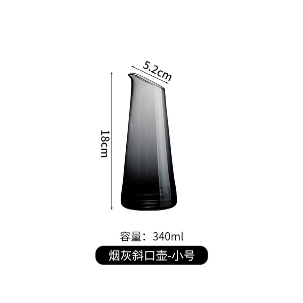 Glass wine dispenser, 340 ml