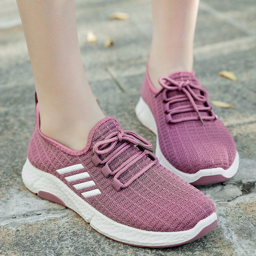 Old Beijing Cotton Shoes for Women -  Autumn New Fitness Leisure Shoes for Middle-Aged and Elderly - Popular Street Stall and Market Shoes - Hot Selling Supply Source