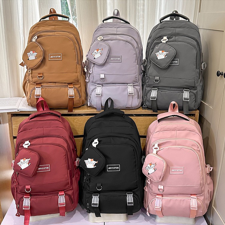 Super caliente coreano en mochila escolar de estudiantes de secundaria simple mochila de gran capacidad de estudiantes de secundaria alta mochila para hombres