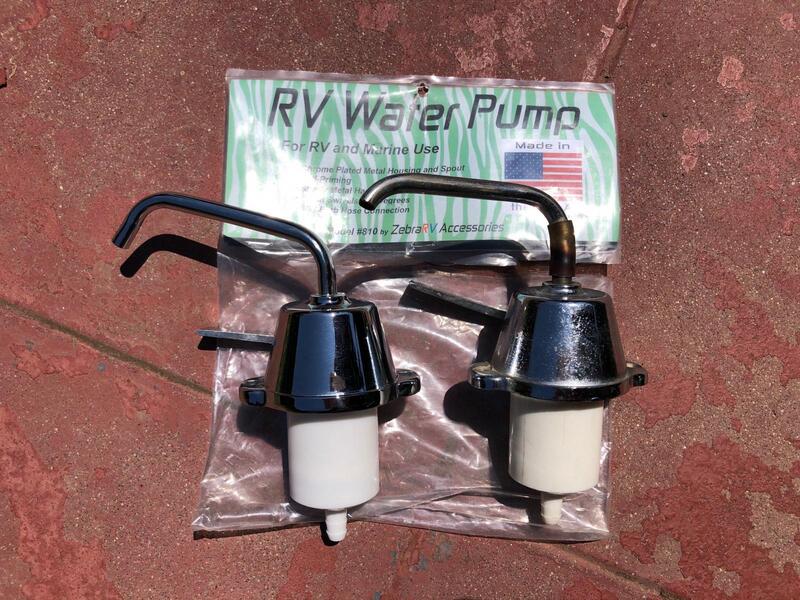Rv Water Pump and Faucet Integrated, No Electricity Needed, Automatic Water Pump, Bed Car Modification, Special Vehicle Waterway