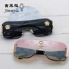 Fashionable sunglasses suitable for men and women, human head, glasses, European style