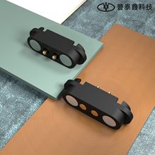 批发充电宝适用磁吸连接器2P-2.5 pogopin连接器大电流磁吸公母座