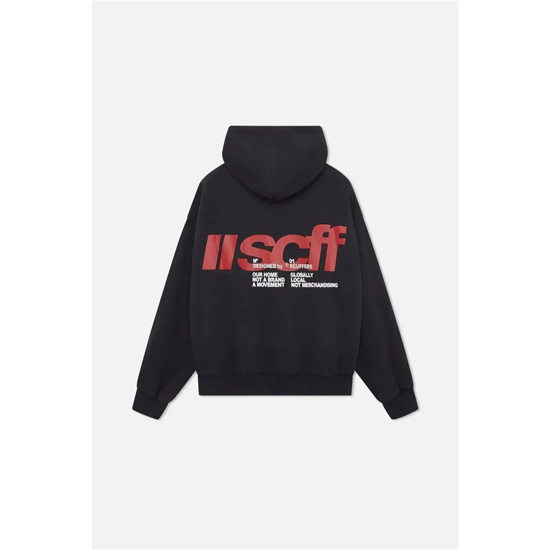 クロスボーダー速売ハイハイトレンドジャージゴシック風スーツ原宿scraffersロゴプリントスウェット|undefined