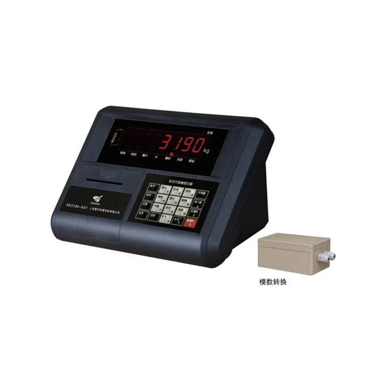 Shanghai Yaohua Weighing System Co., Ltd. производит-xk3190-AS1J, который может автоматически корректировать разницу в угле небольших напольных весов.