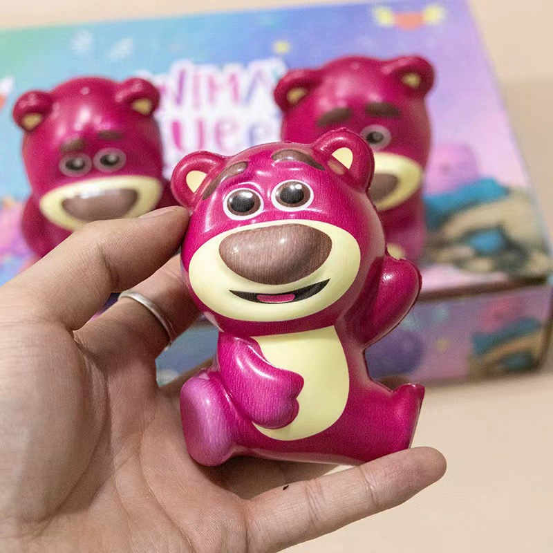 Клубничный слайм, полиуретановая игрушка, кукла, антистресс