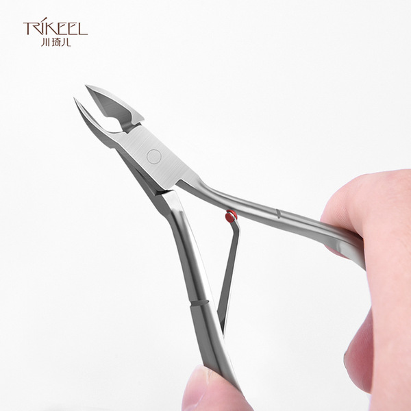Exfoliating professional nail scissors stainless steel for manicure