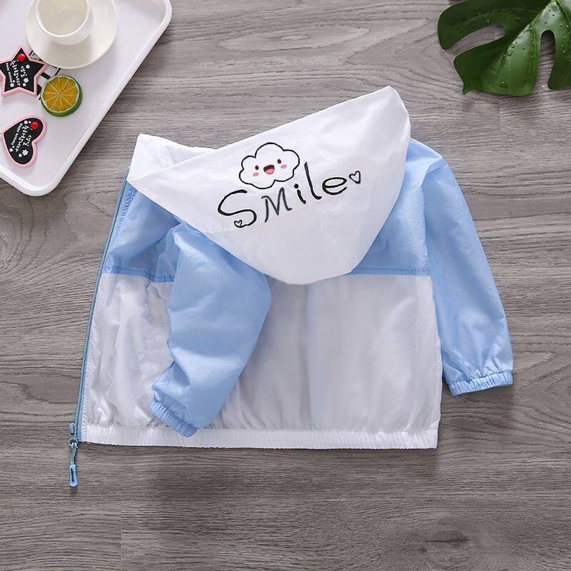 跨境儿童防晒衣中小童超薄款透气皮肤衣夏季男女童沙滩防晒服