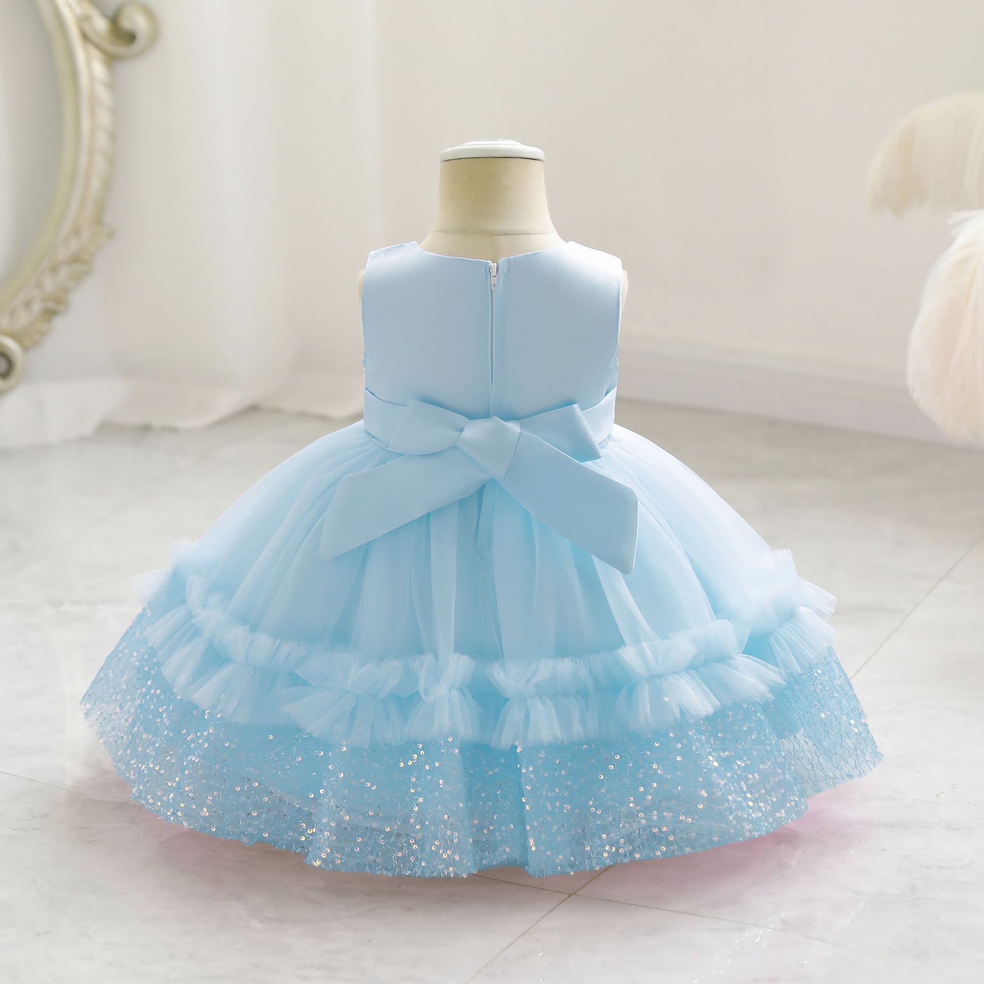 vestido de princesa infantil