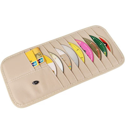 CD Clip Sun Visor Cover: Multimediya və saxlama aksesuarları