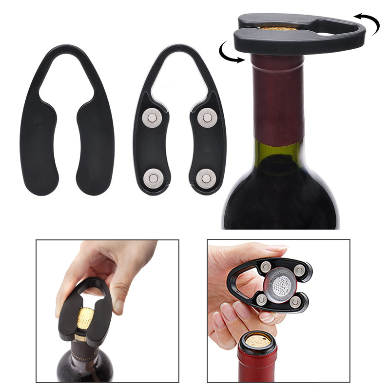 Cross-border red wine pressure opener wine pin ABS pressure opener wine key set wholesale