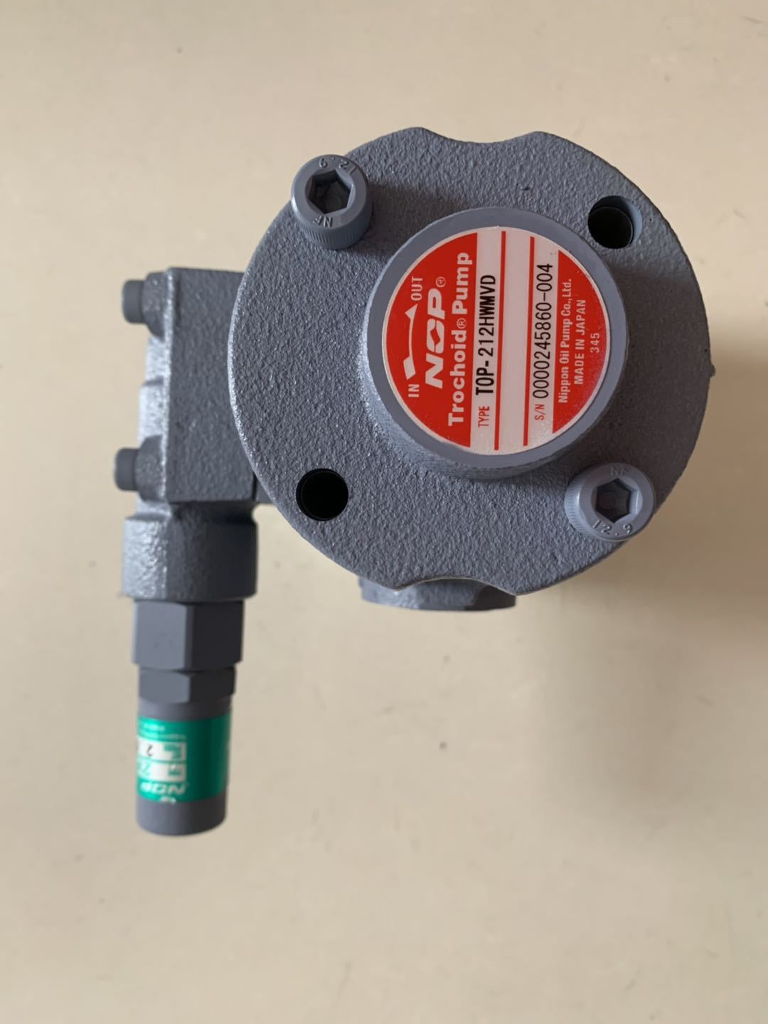 NOP油泵 溢流阀调压润滑泵 TOP-212HWMVD TOP-204HB TOP-210HBMVD