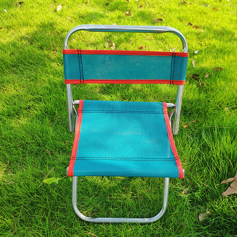 Folding stool chair backrest small stool small chair outdoor fishing chair camp stool convenient multi-functional