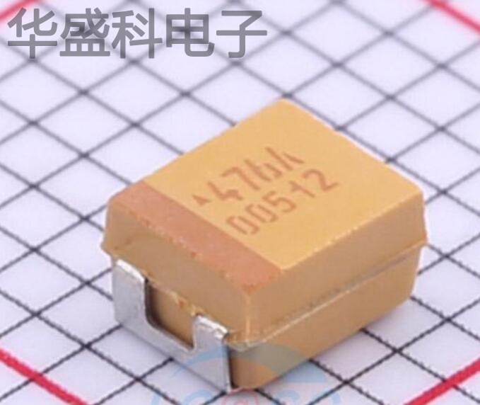 TPSB476K010R0250 描述 47uF(476) ±10% 10V 钽电容器
