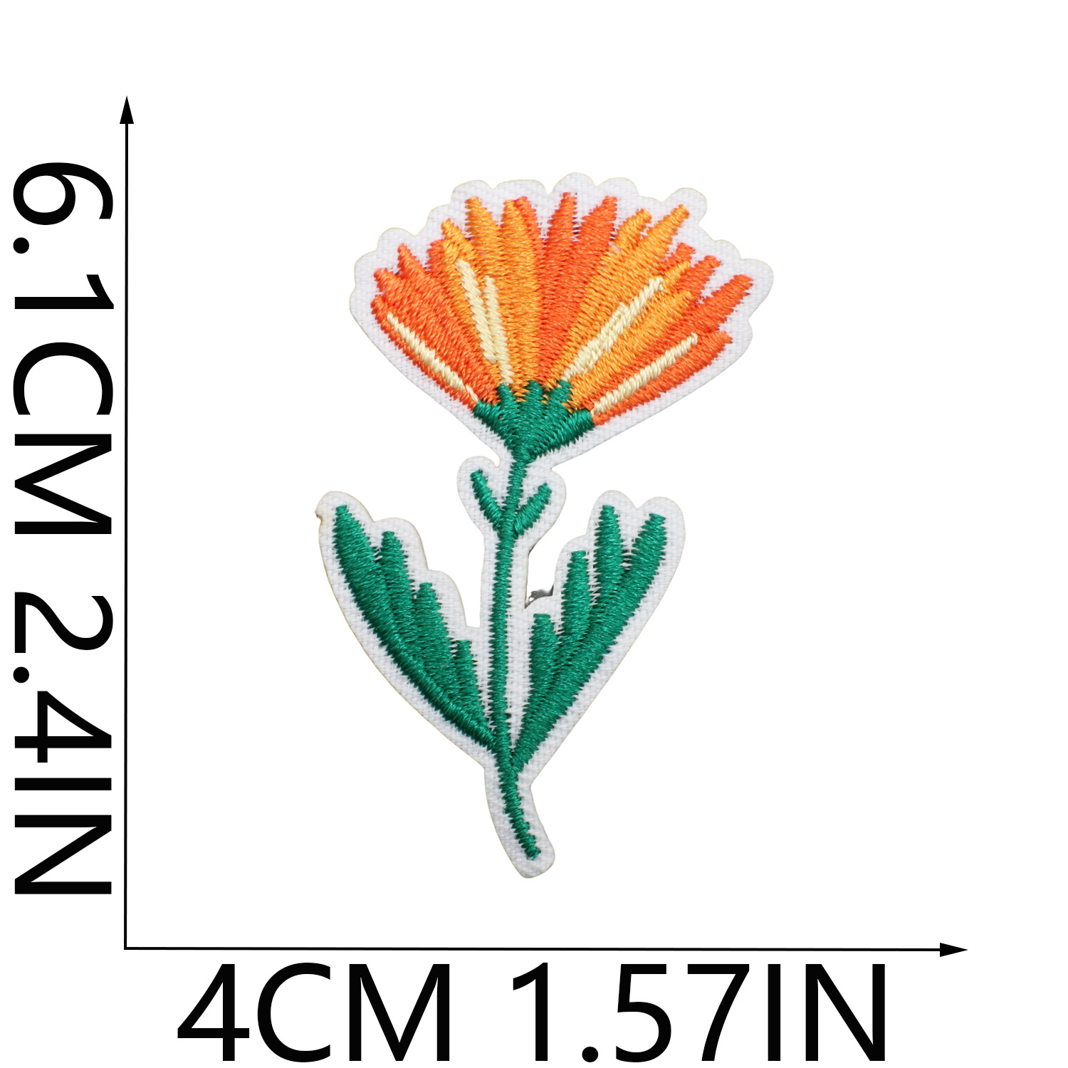 3g Weight Clothing Sticker Patches Classification 1 Piece, 1 Set Quantity Dacron thread Material Flower Pattern Casual, Elegant, Lady Style Embroidery Craft 1 Piece 1 Set Casual Elegant Lady Flower Dacron Thread Clothing Sticker Patches 19