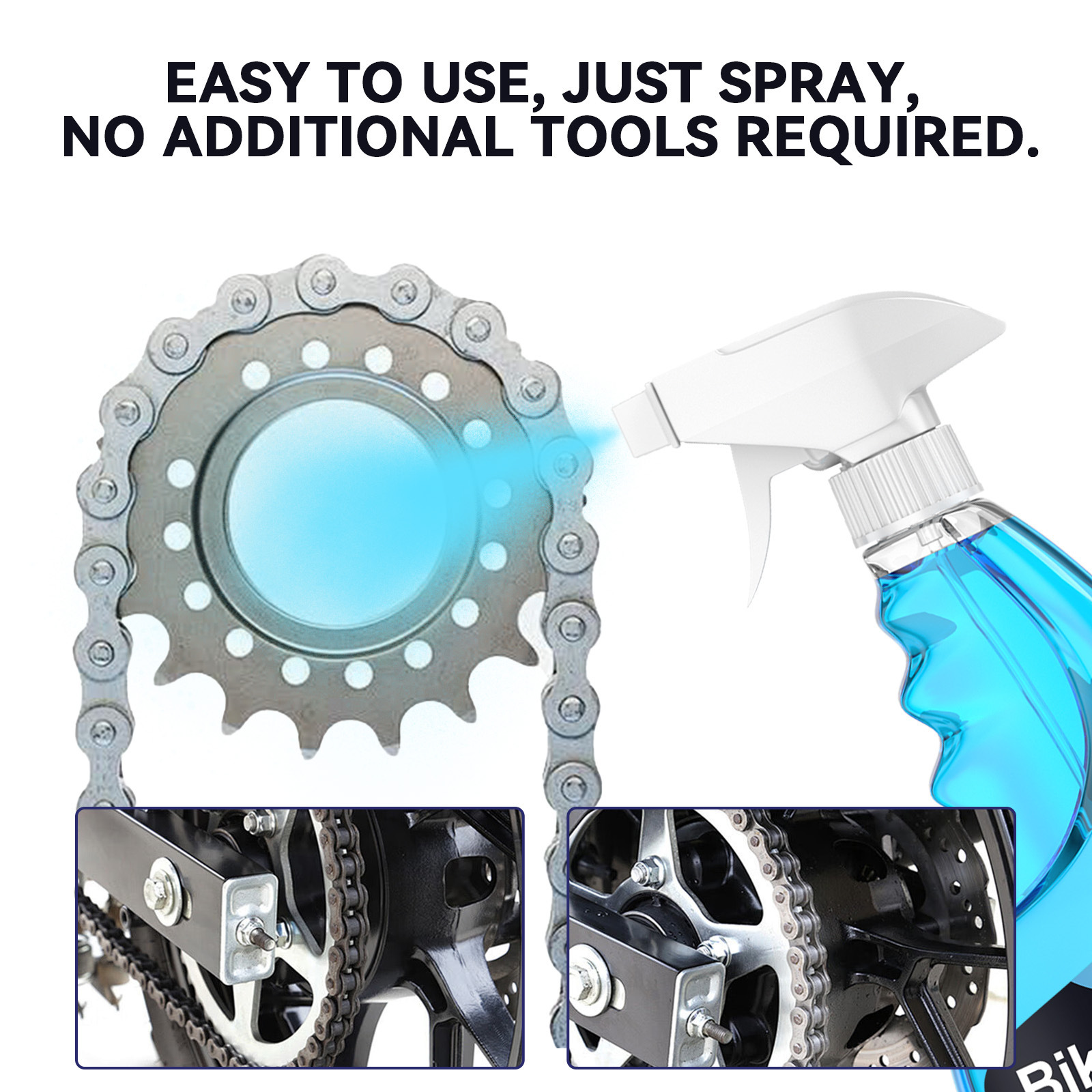 Rayhong Anti-Rust Bicycle Chain Cleaning Spray Car Rust Refurbishment Cleaning Care Maintenance Rust Remover