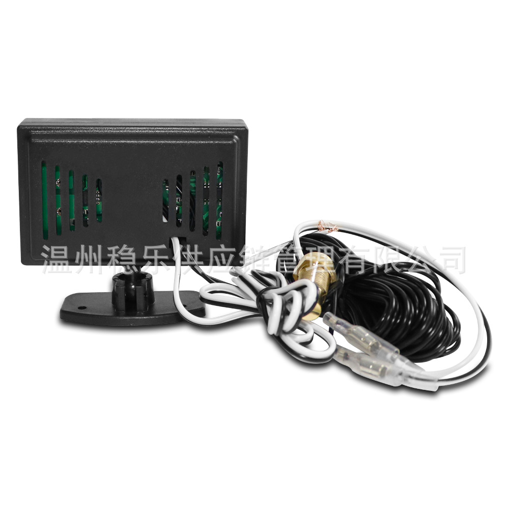 Water Temperature Gauge 40mm Digital Water Temperature Gauge 12V24V Car Modified Electronic Water Temperature Gauge with Dual Sensors