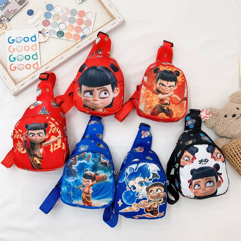 Chest bag, small bag, cartoon wallet, universal one-shoulder bag for leisure