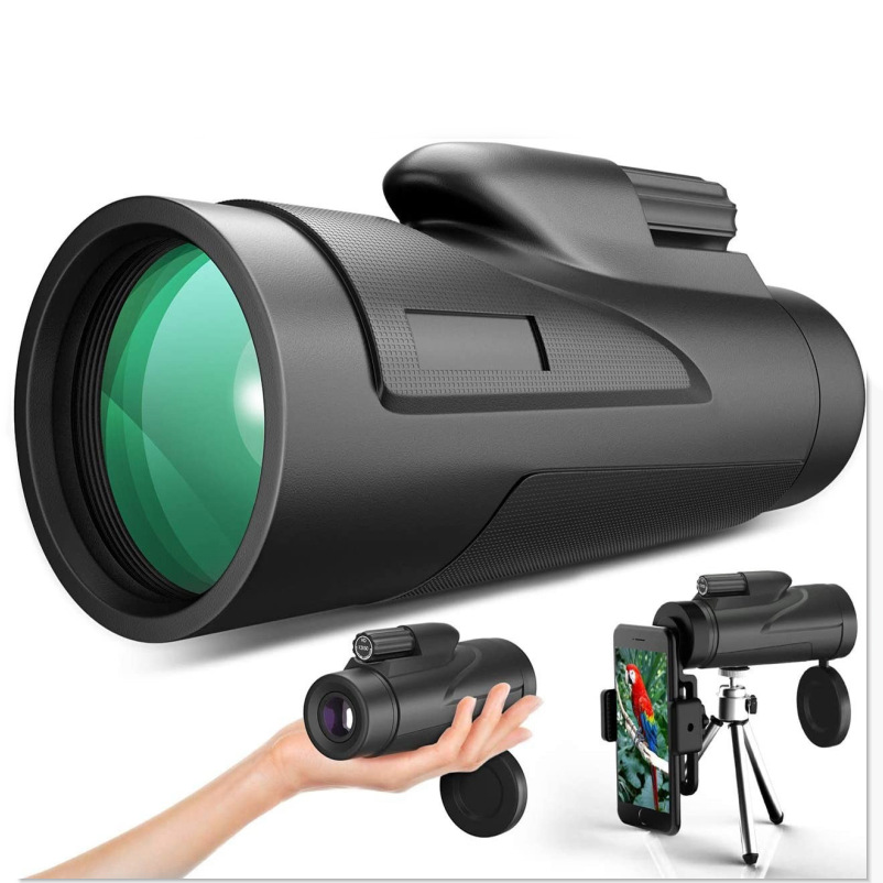 全光学户外单筒望远镜12x50微光夜视便携高清成像跨境专供现货爆