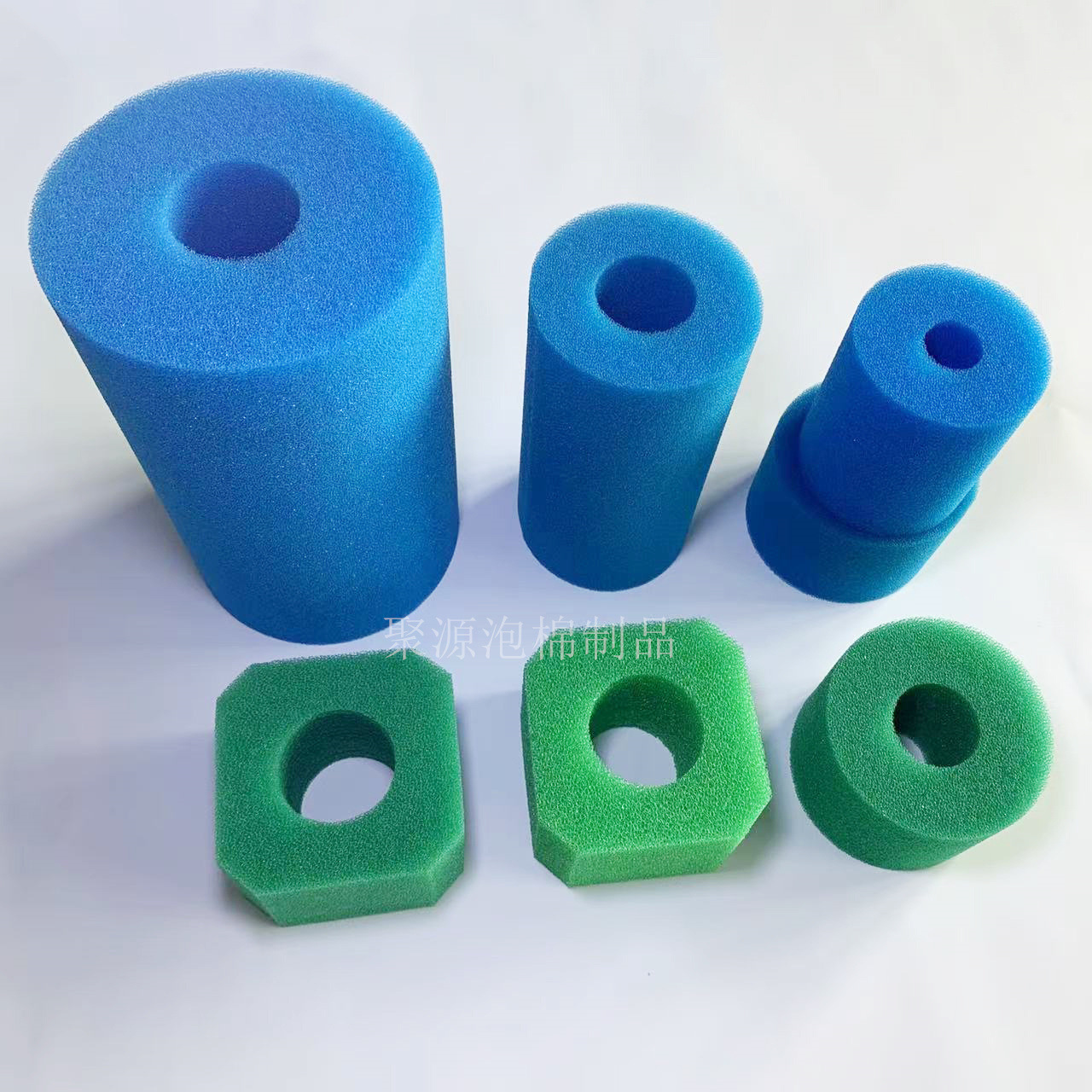 机械设备过滤海棉油管清洗海棉高密度防尘过滤海绵过滤海绵管直销