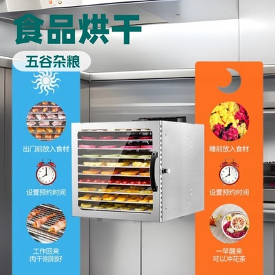 干果机 家用12层无花果水果烘干机 食品蔬菜药材风干机 厂家直销