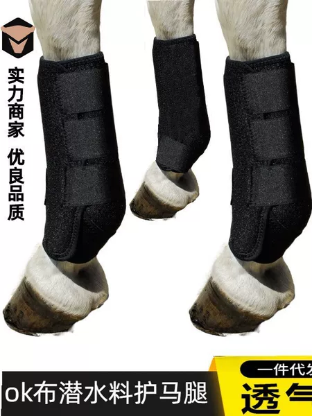 Cross-Border Horse Leggings, Anti-Collision Diving Material, Horse Leggings, Horse Gear, Professional Horse Racing Equipment, Horse Protective Gear, Horse Riding Supplies