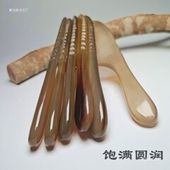 真牛角梳子加厚家用新款防静电脱发纯按摩美发细齿