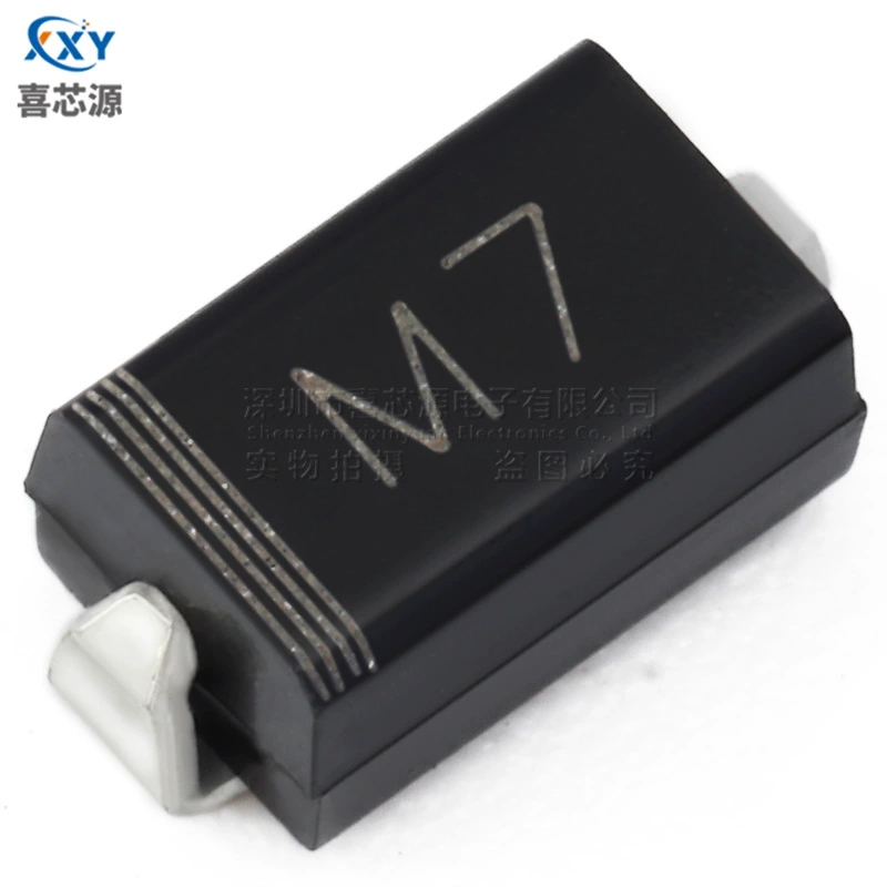 Затравитель источник 1N4007 silk screen M7 SMA пакет DO-214AC 1A/1000V диод выпрямителе чип