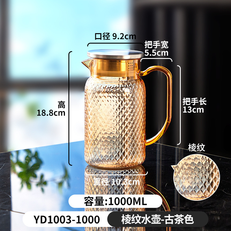 アクリルケトル、高温耐性、ホテル業務用ティーケトル、レモンケトル、ホテル飲料ケトル、ジュースケトル、落下防止ケトル|undefined
